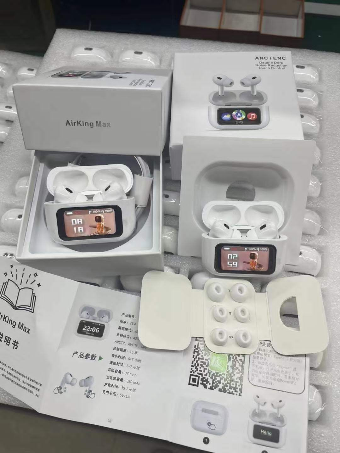 A9 Pro Apple Airpod ANC/ENC Noise Reduction, Touch Control