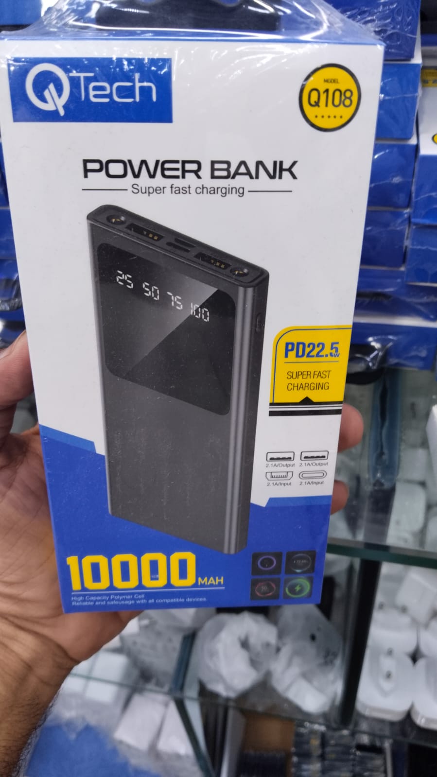 Q Tech Q108 Power Bank - 10000mAh